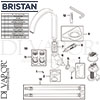 Bristan Cherry Easyfit Sink Mixer Tap Spares